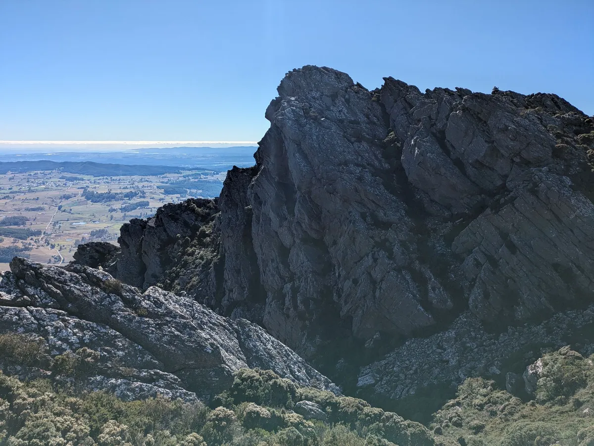 Rochers et falaises du Mont Roland