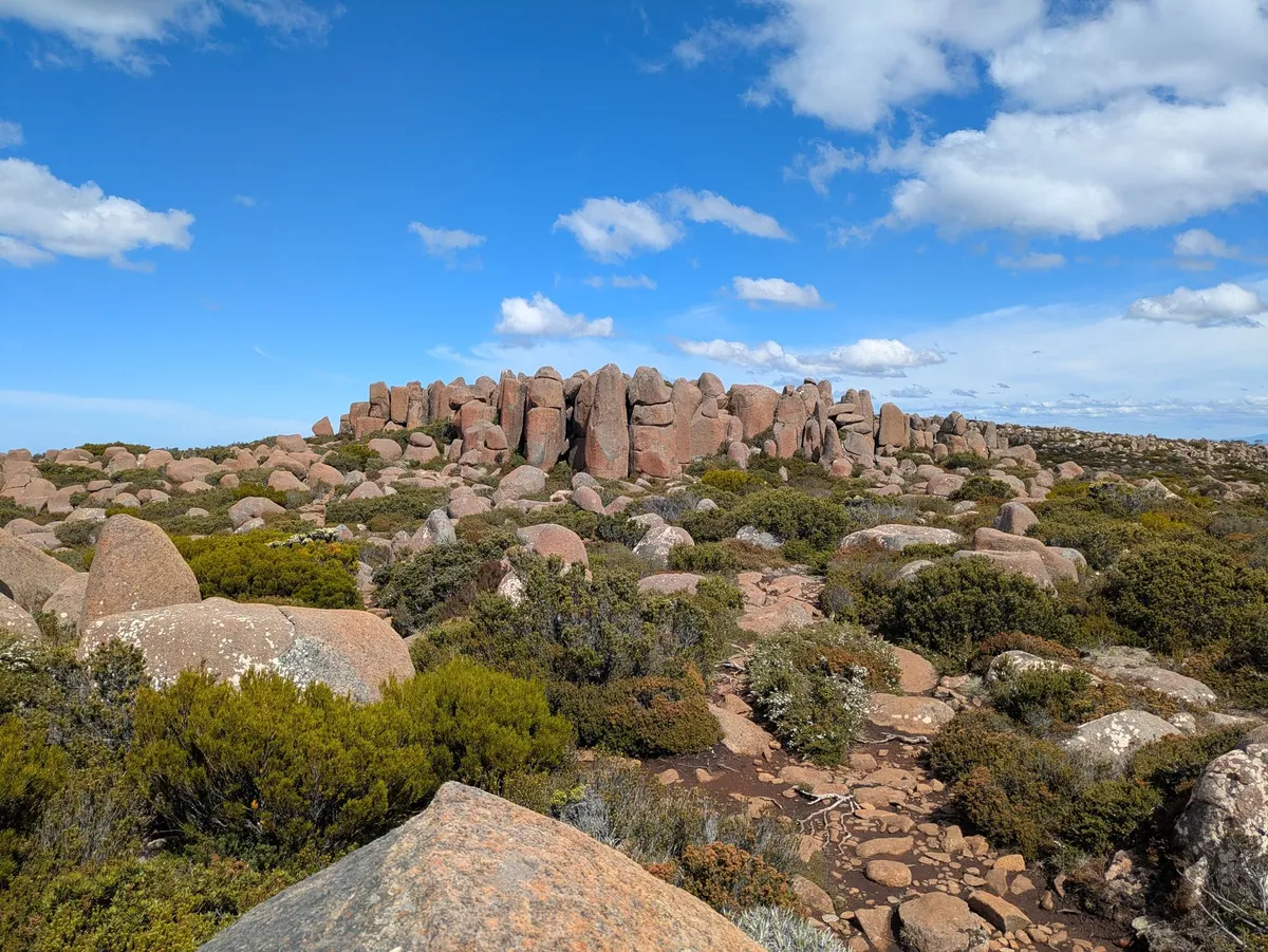 Champs de blocs de Dolerite
