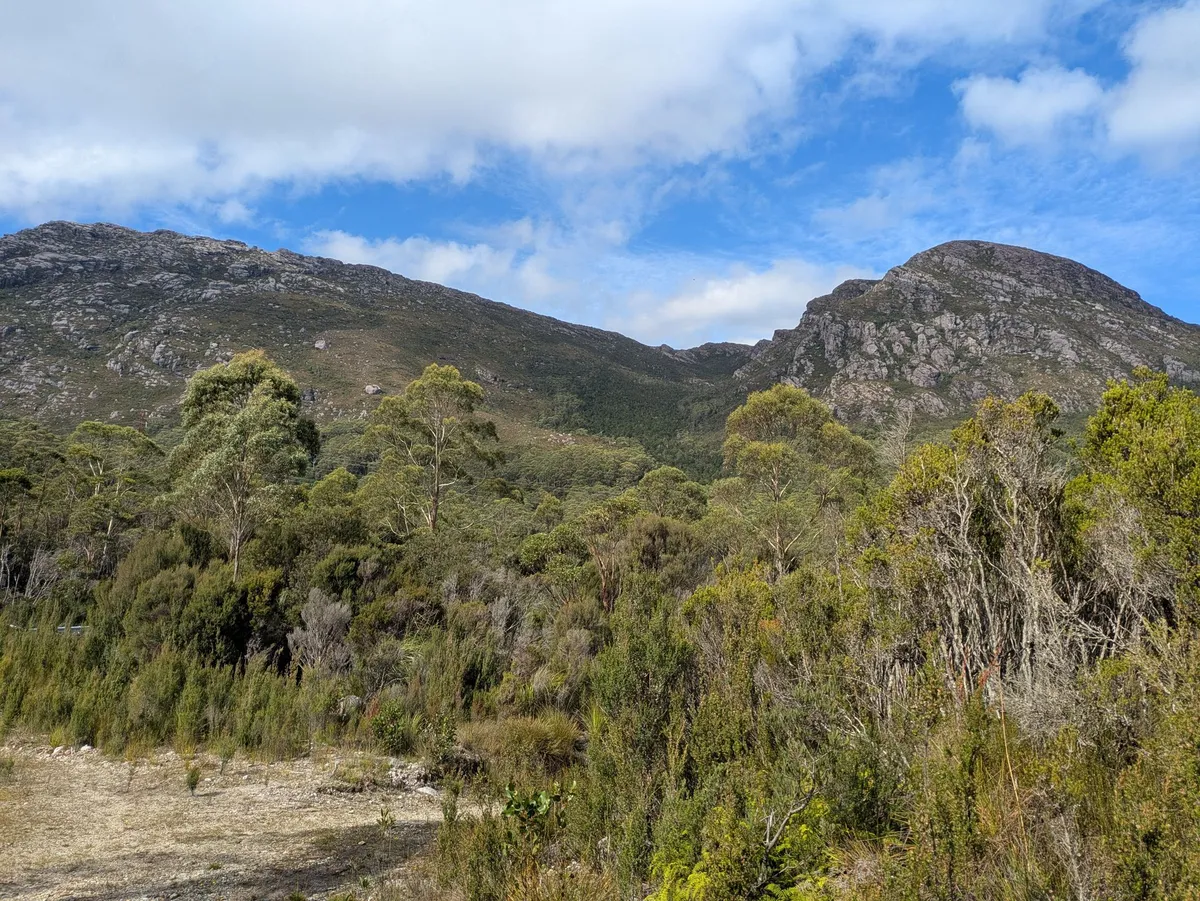 Mount Tyndall depuis le parking