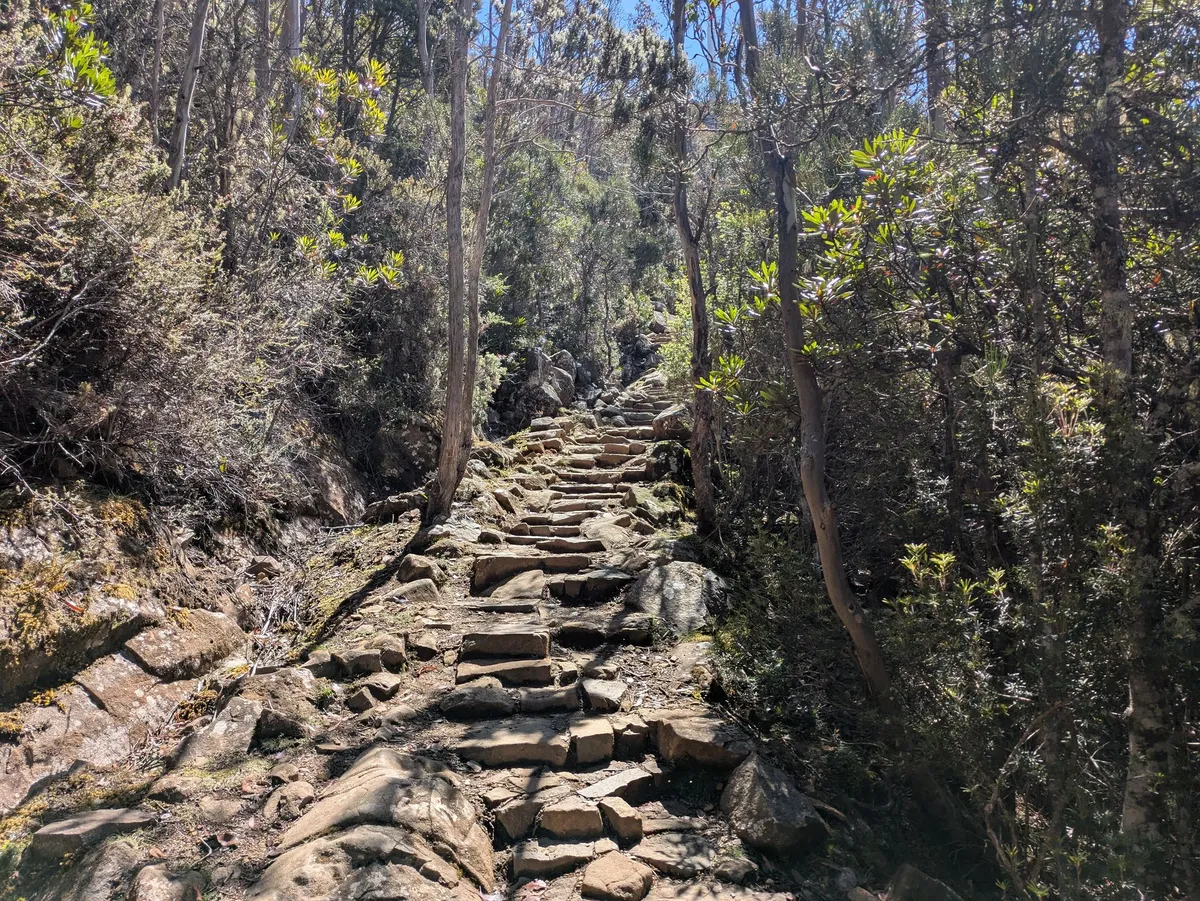 Marches de roches