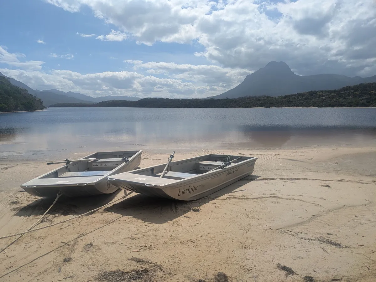Bateaux sur le New River Lagoon
