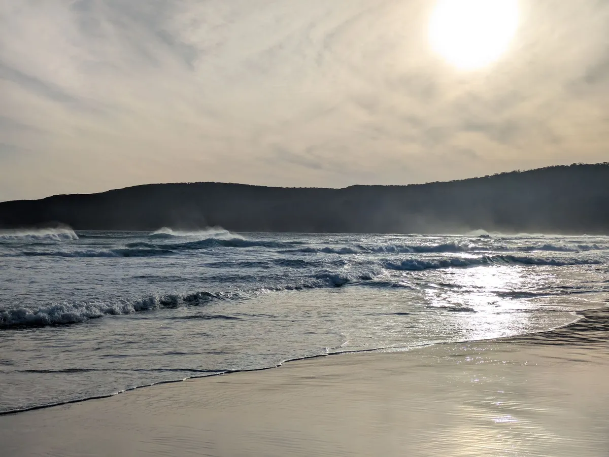 Vagues de Granite Beach