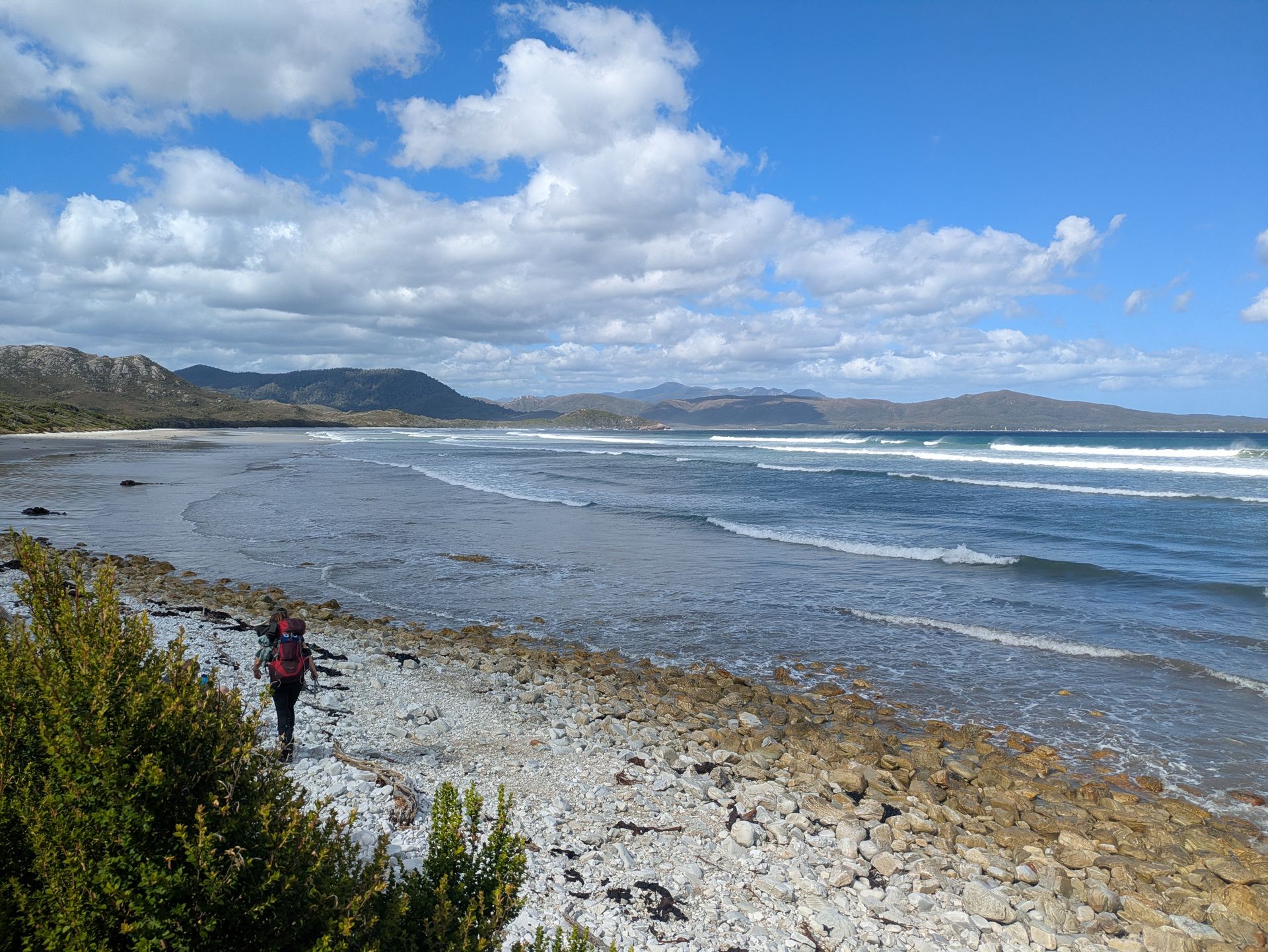 South Coast Track Jour 1: Melaleuca à Point Eric