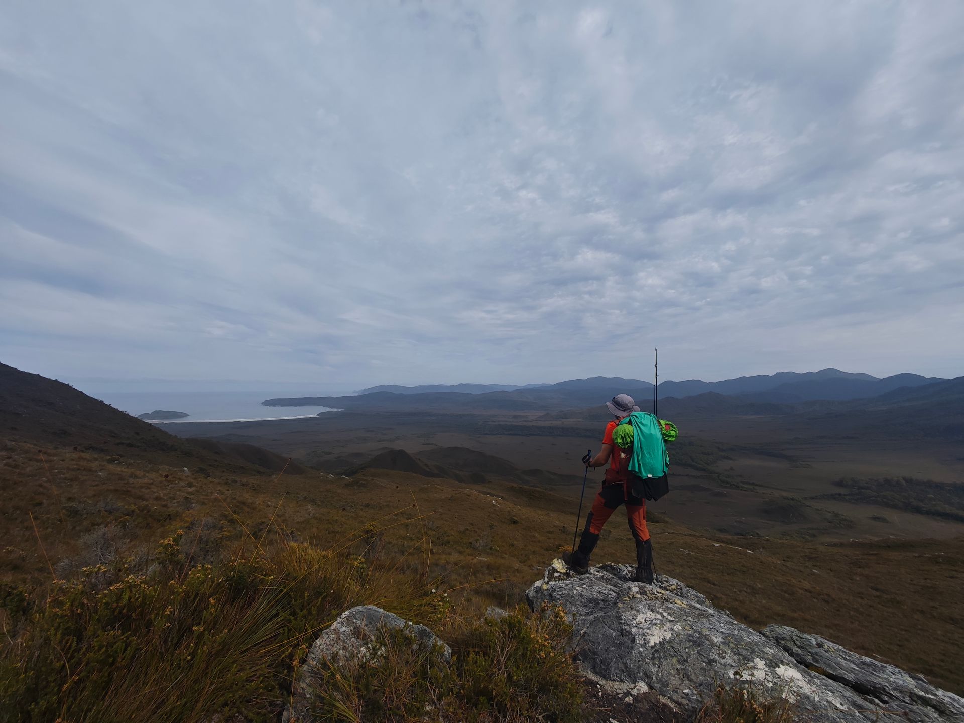 South Coast Track Jour 3: Louisa River à Little Deadmans Bay